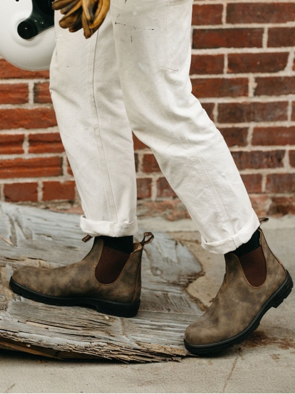 Blundstone 585 Classic Chelsea Boots Mens 10 US Rustic Brown AUS 9 - Picture 5 of 16